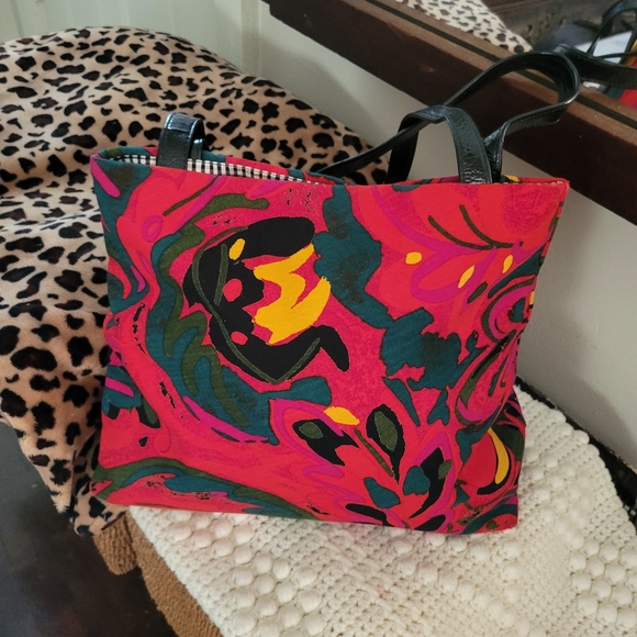 Occicho handbag vintage medium sized quite pretty. - Picture 10 of 10